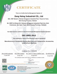 ISO 14001-2015 (ZHV 20190411~20220410) EN